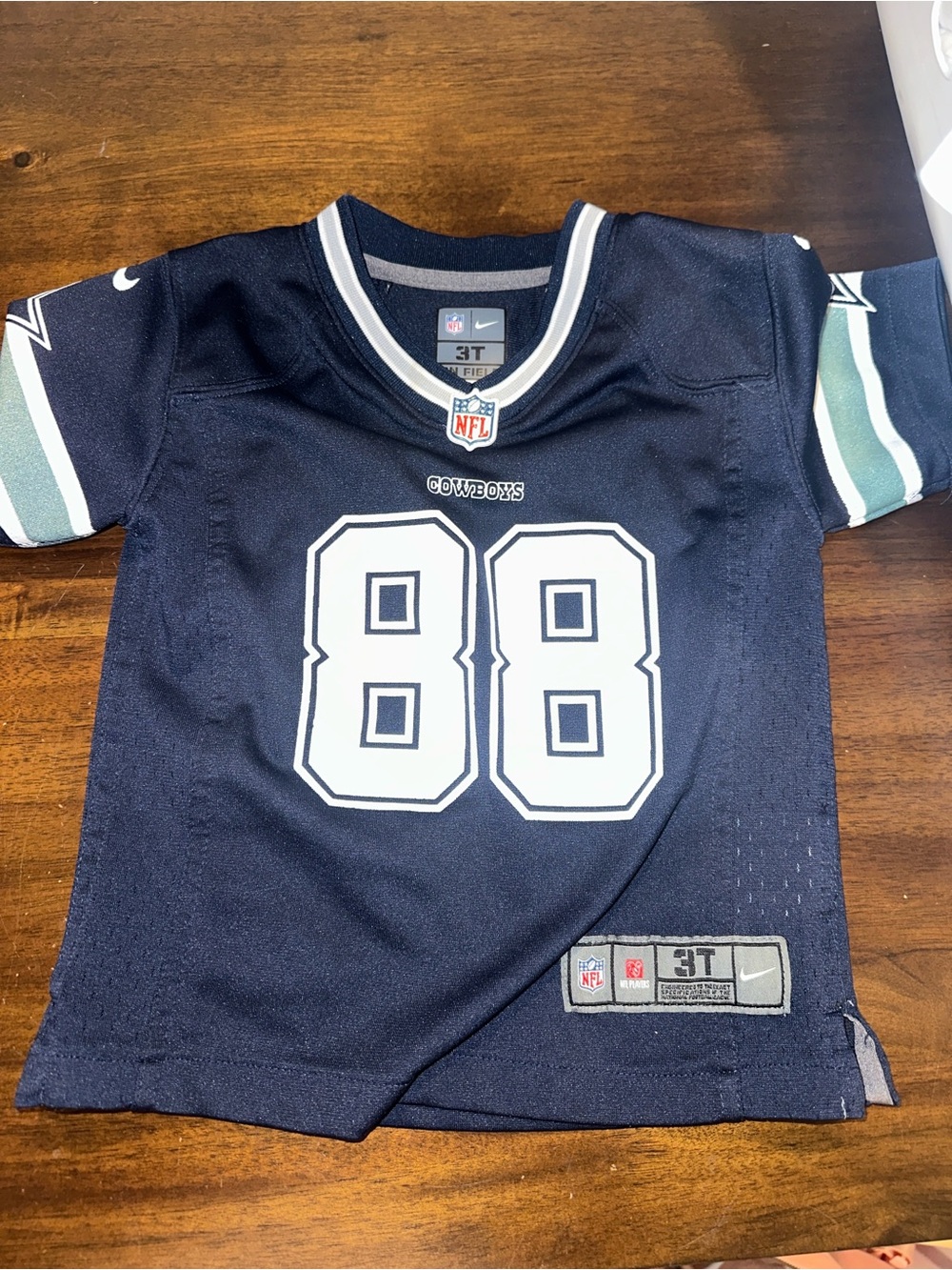 NFL Kids Navy and White Cowboys #88 Jersey